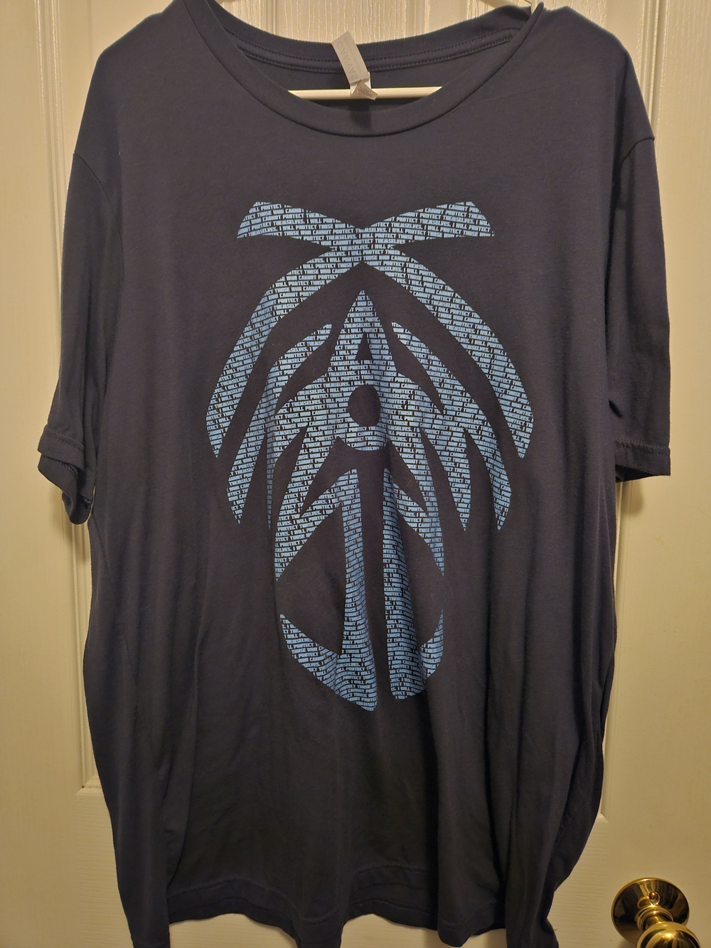 🎉 4 Items/$15 Men's Light Blue Anchor Graphic Tee